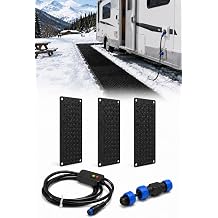 10 X 30in Heated Outdoor Mats,Snow Melting Mats,Heated Walkway Mats for Winter,Heated Sidewalk Mats,Electric Snow Melting Mats for Decks, Suitable for Most Entryways3pcs 3PCS1030"