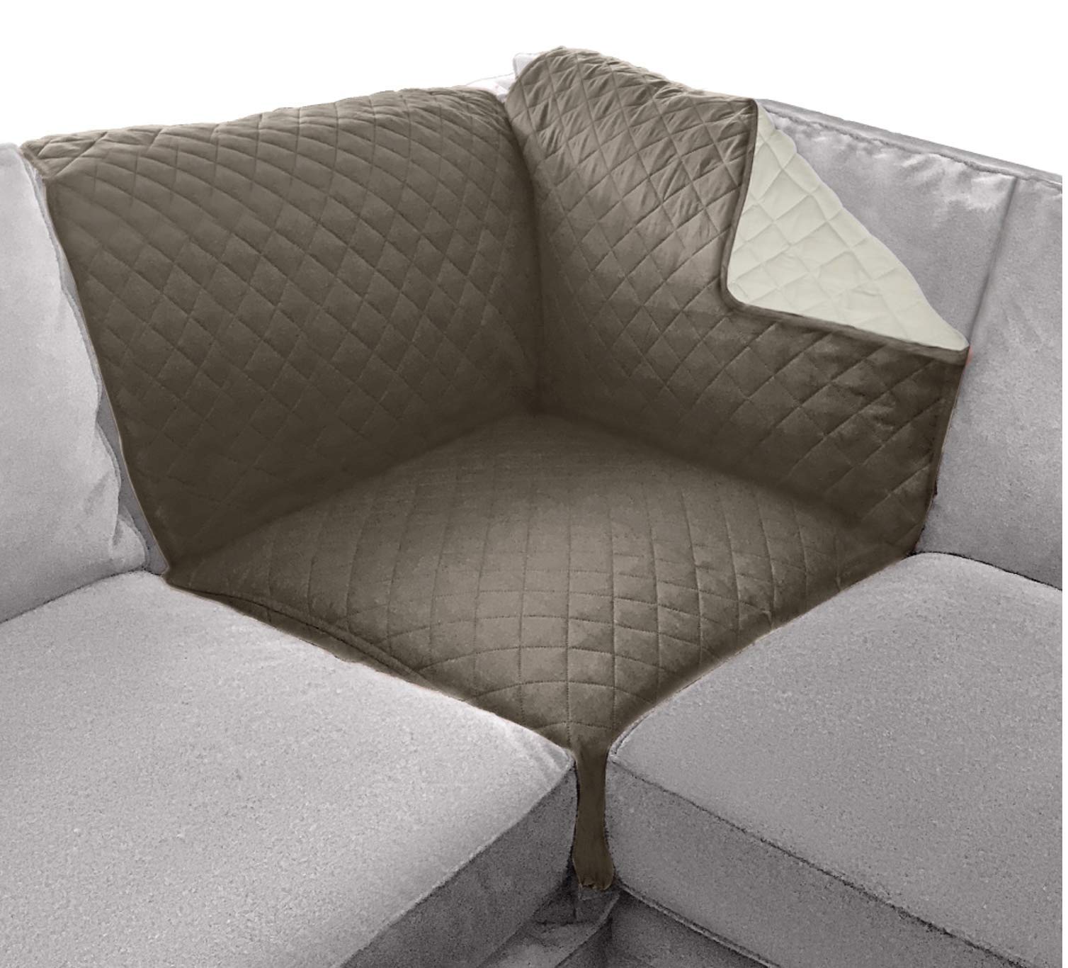 Buy Sofa Shield Patented Sectional Couch Cover, Reversible Corner L