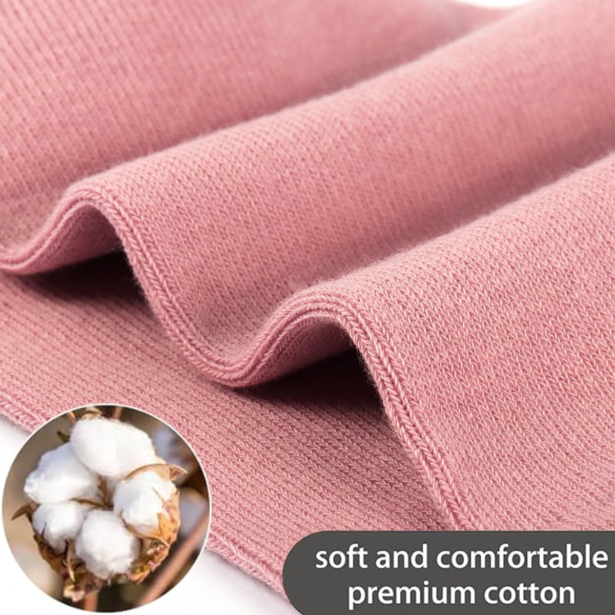 10 Pairs Womens Socks Cotton Crew Colorful Boot Socks for Women Ladies Girls - Image 5