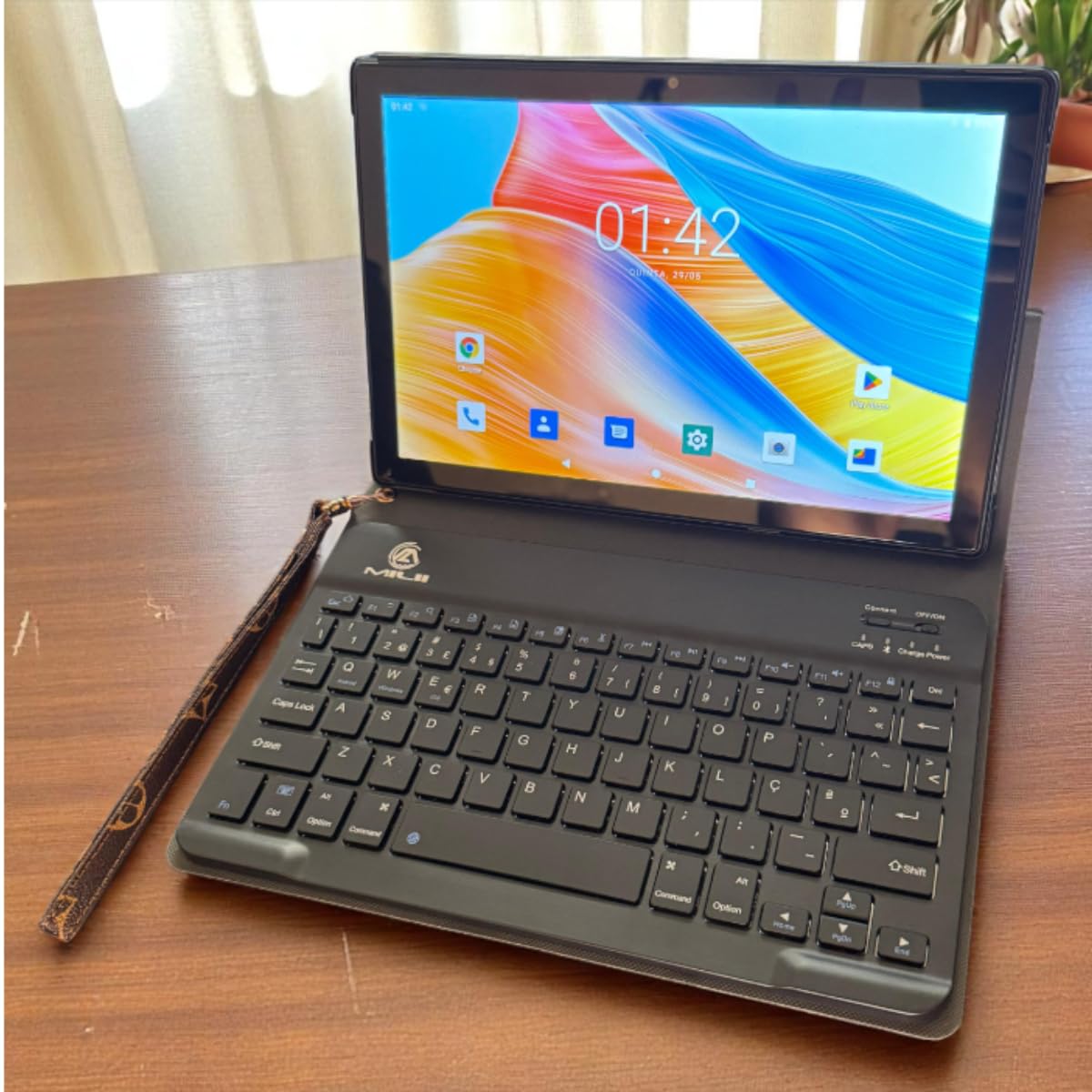 Tablet Pc Android 13-6gb Ram 256gb - Teclado E Caneta - 5g - Cinza