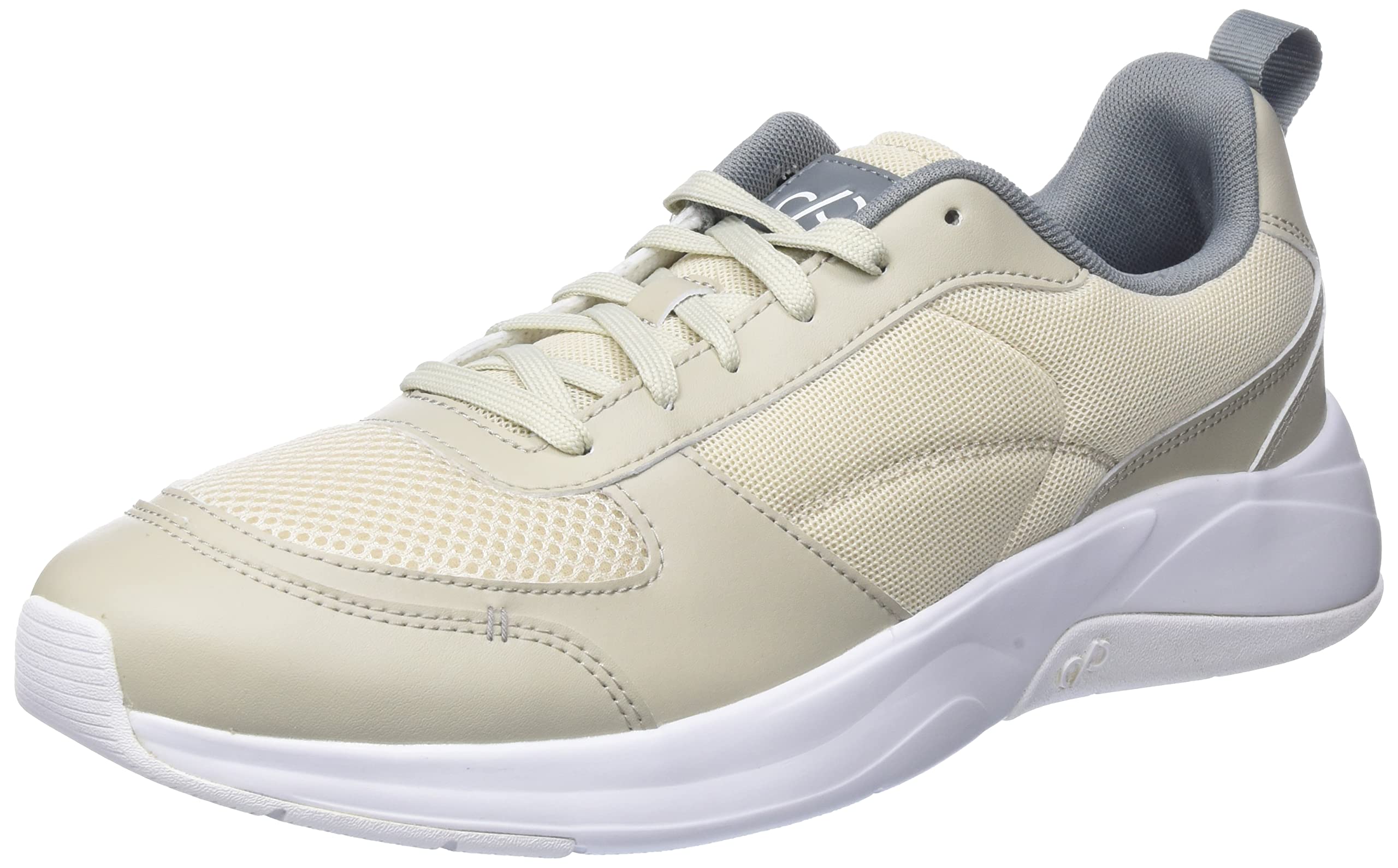 CARE OF by PUMA Menâ€™s Mesh Low-Top Trainers, (Beige), 8.5 UK