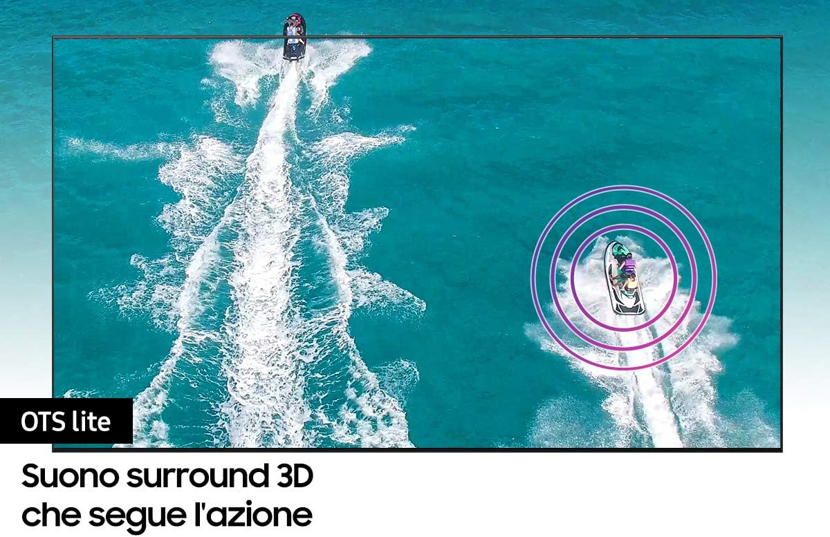 Samsung TV UE50AU9070UXZT, Smart TV 50 Serie AU9000, Modello AU9070, Crystal UHD 4K, Alexa integrato, Nero, 2021, DVB-T2 [Efficienza energetica classe G]