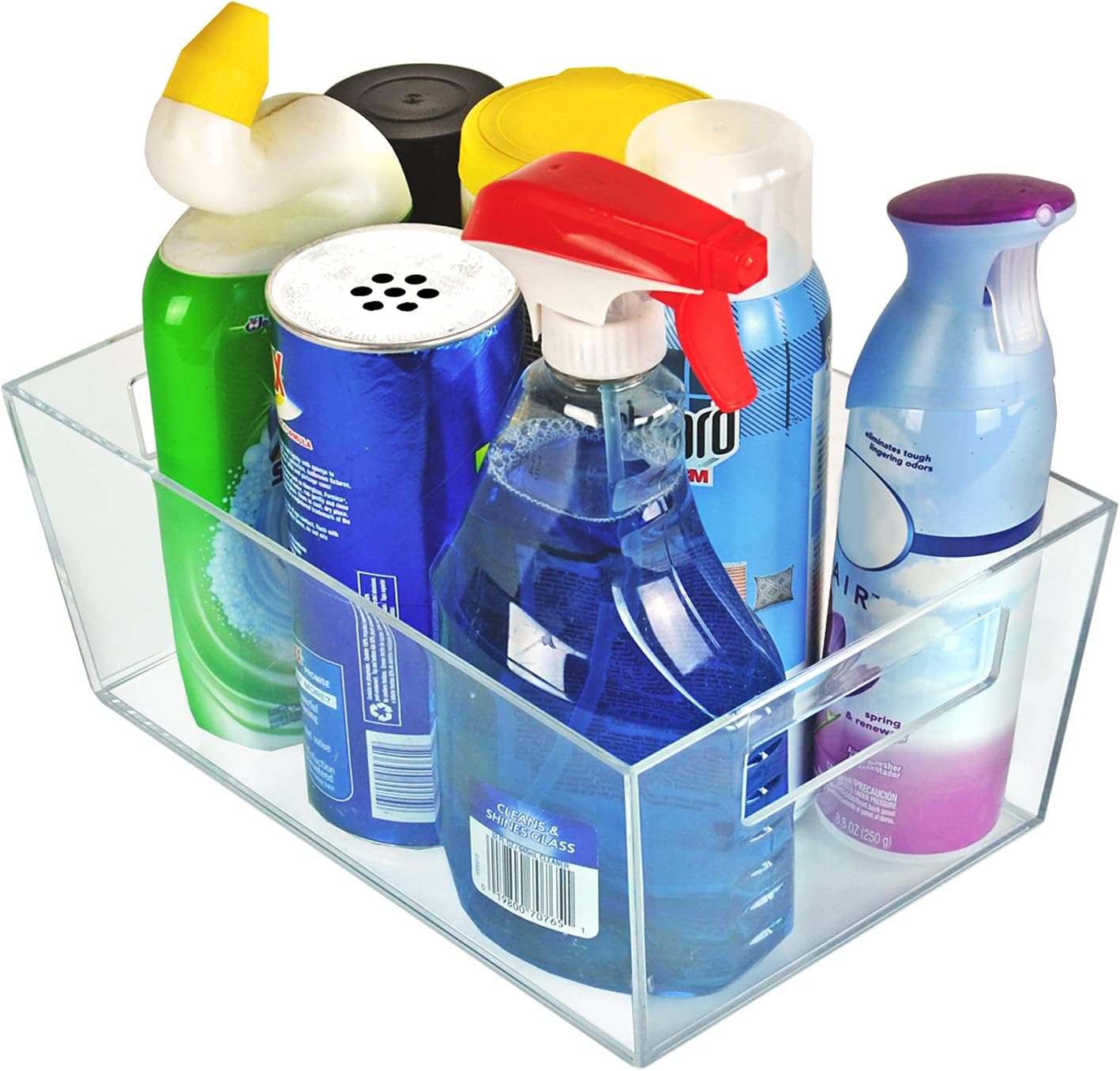 Azar Displays 556237 – Organizador grande de plástico transparente con ...