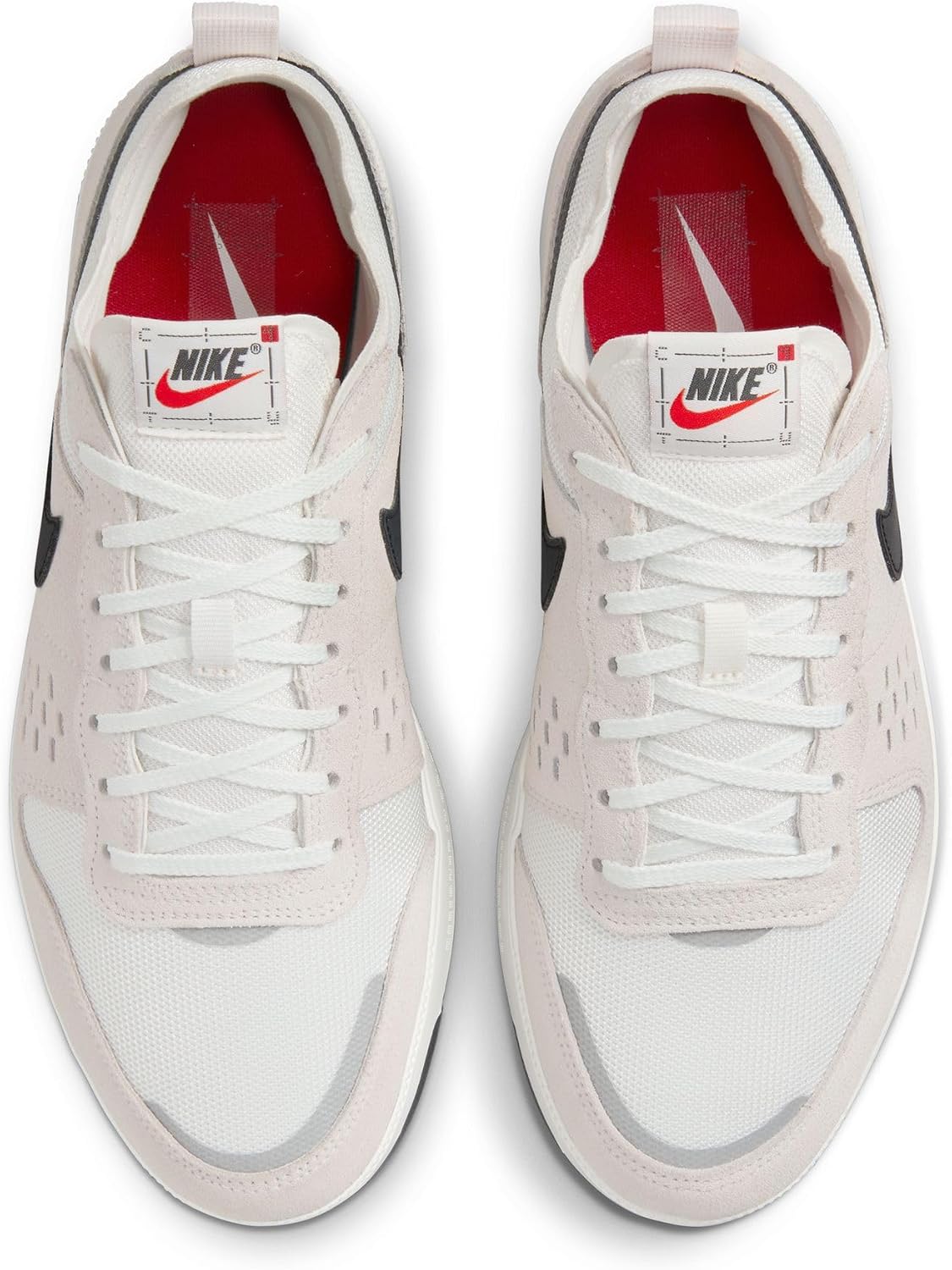 Nike C1TY “Surplus” Shoes (FZ3863-101, Summit White/Fire Red/Black) Size 13