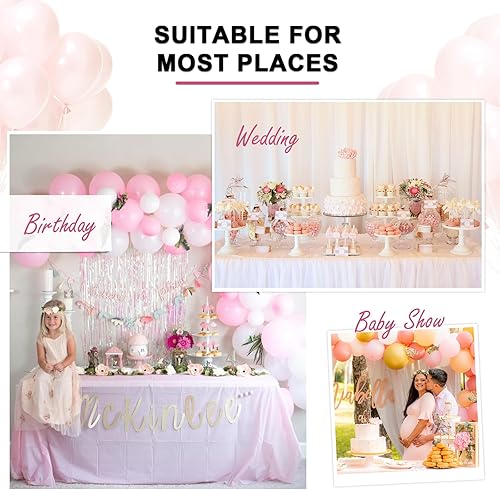 Miniatura 2 de Jevix Falda de mesa (9 pies, arcoíris brillante)