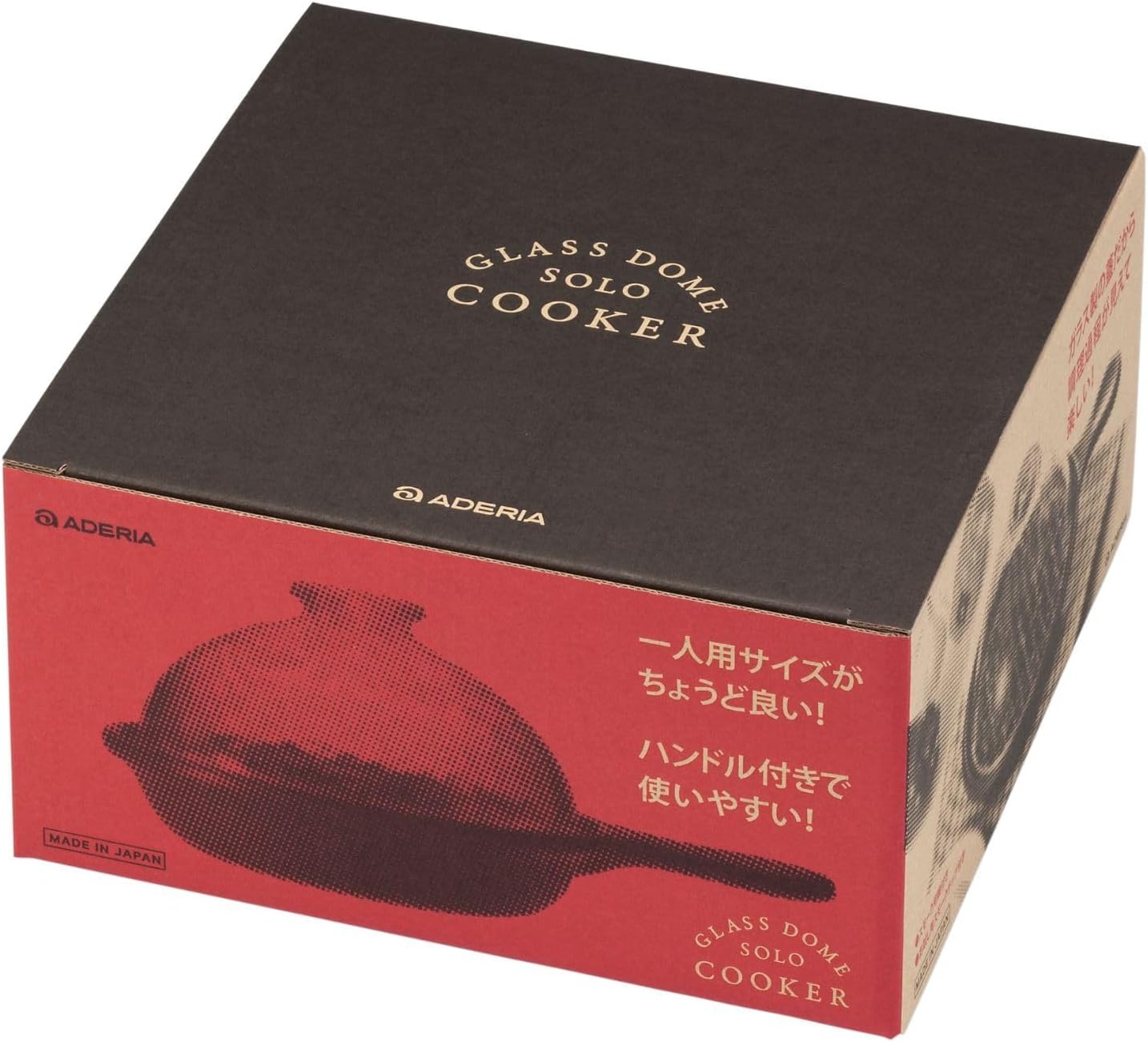 Japanese Donabe Smoke Cooker with Side Handle - Glass Dome Lid - Includes Wood Chips and Wire Mesh - Made in Japan