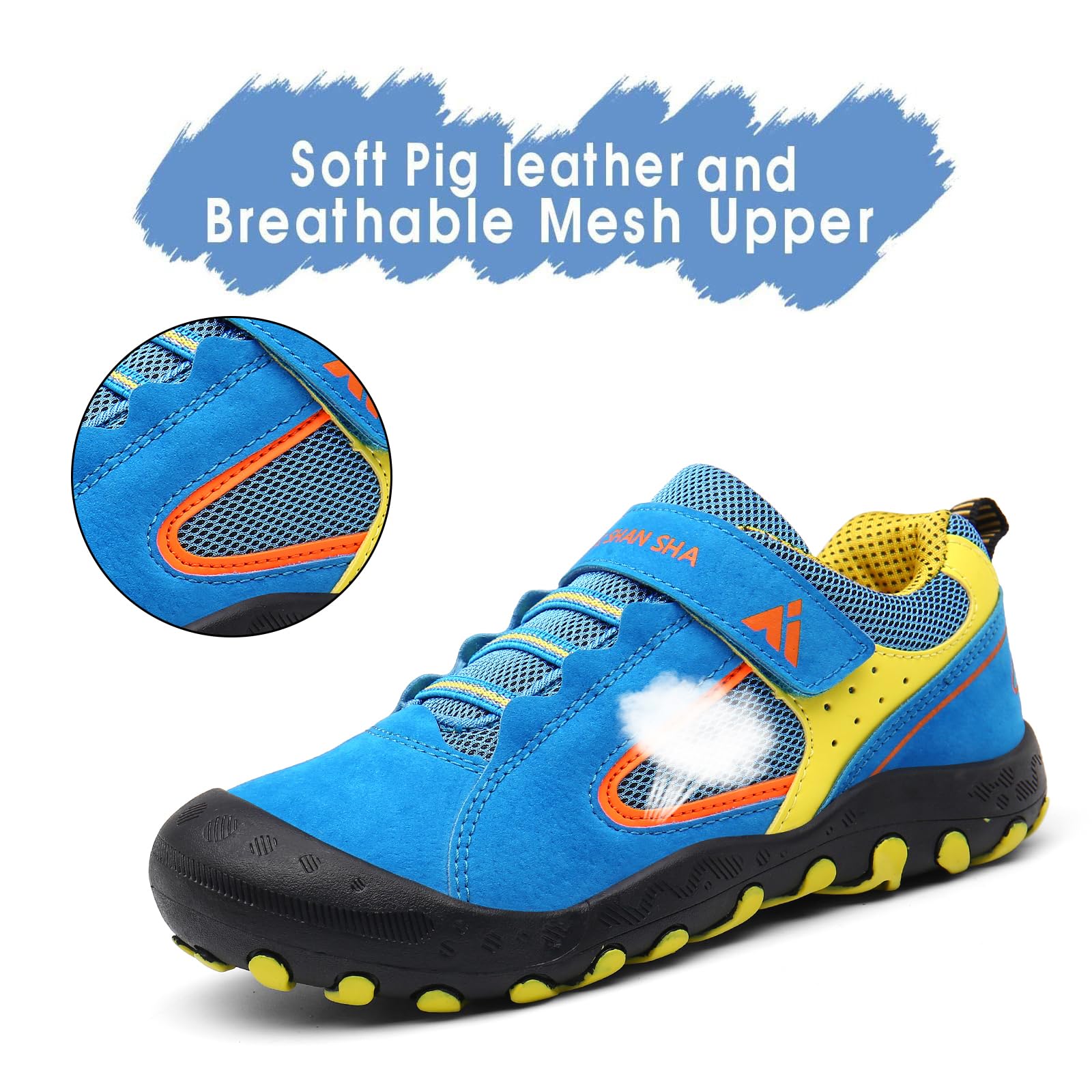 Mishansha Unisex Ligero Zapatillas de Deporte para Niños Niñas Sneakers Transpirable Cómodos Zapatos Casuales Tallas 24-38 EU — view 2