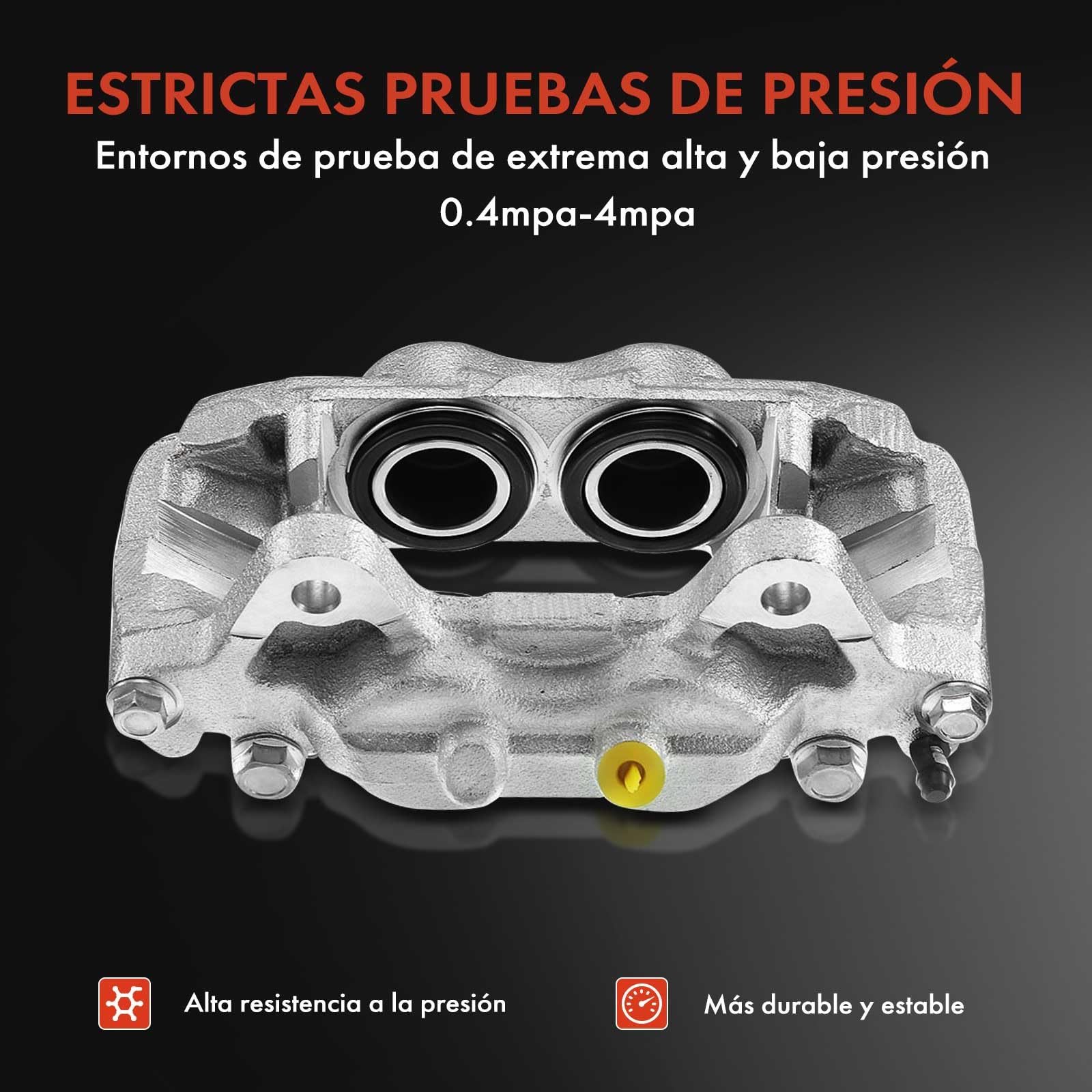 Frankberg 2x Pinza de freno Eje delantero izquierdo derecho Compatible con Land Cruiser Prado J12 GRJ12/KDJ12/KZJ12/LJ12/TRJ12 GX J12 4 Runner N21 Replace# 4775060130