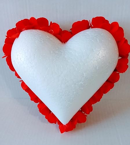 Miniatura 3 de JF - Corazones de San Valentín gigantes de espuma de poliestireno un corazón juego de 2 o 4 juego de 4 corazones gigantes