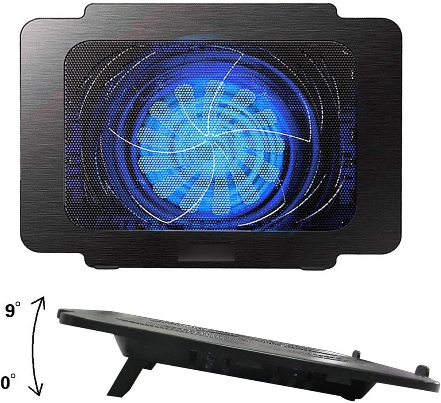 Base di raffreddamento da Gaming Laptop Cooling Pad USB Silent Fan Cooler Notebook Stand per PC Notebook
