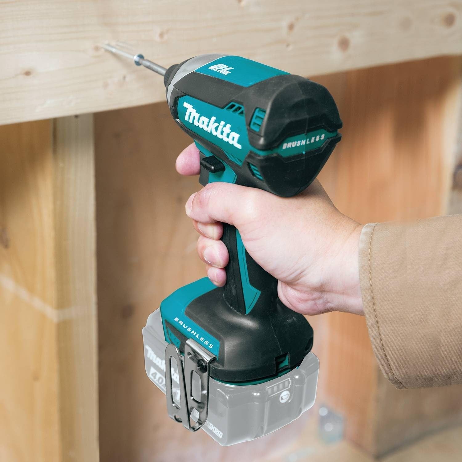 Makita XDT13Z 18-Volt LXT Lithium-ion Brushless Cordless Impact Driver (Renewed)