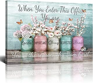 Inspirational Wall Art For Office In This Office Wall Art Inspirational Poster Print Framed Office Wall Art Teamwork Poster Office Positive Quote Wall Decor For Girls Women Room 12x16 Inch