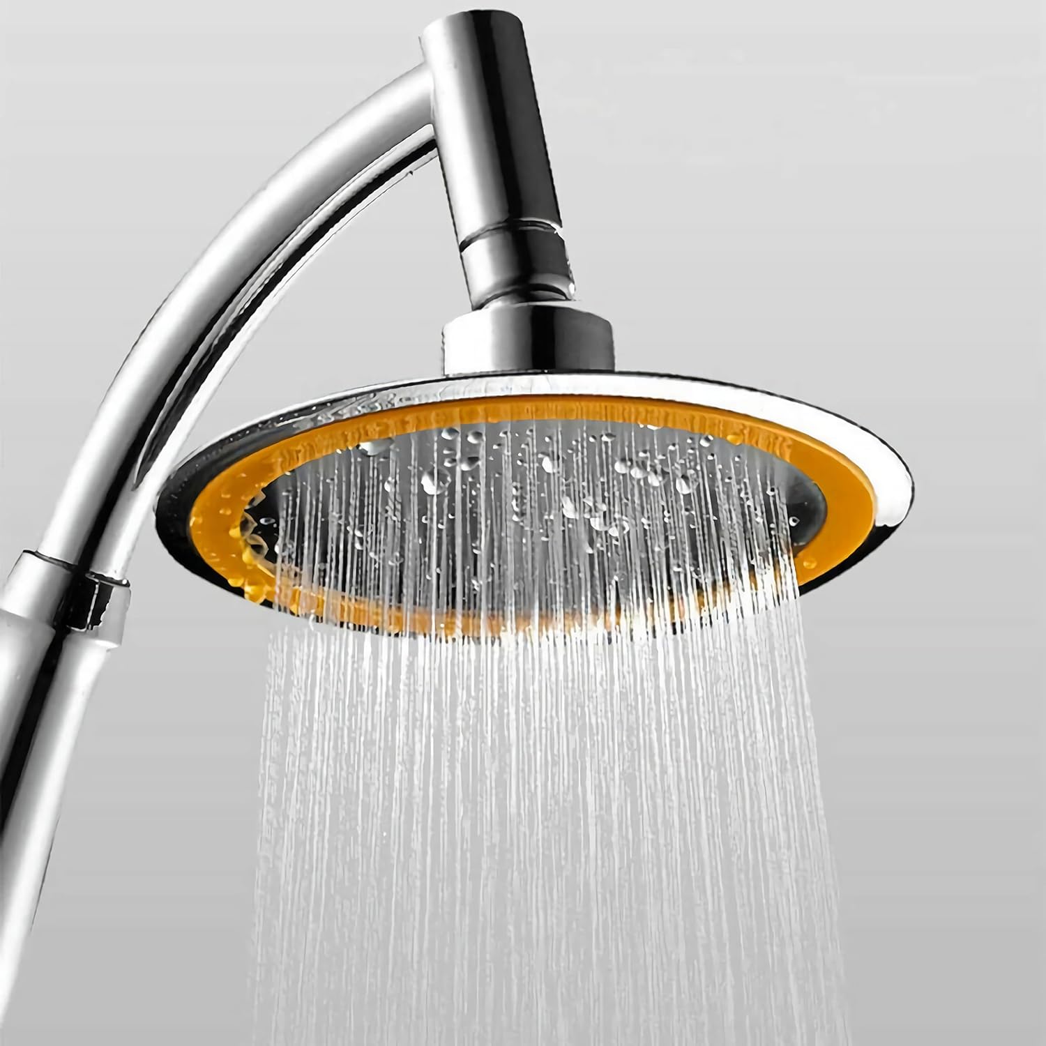 Universal High Pressure Handheld Chrome Shower Head, High Power Shower