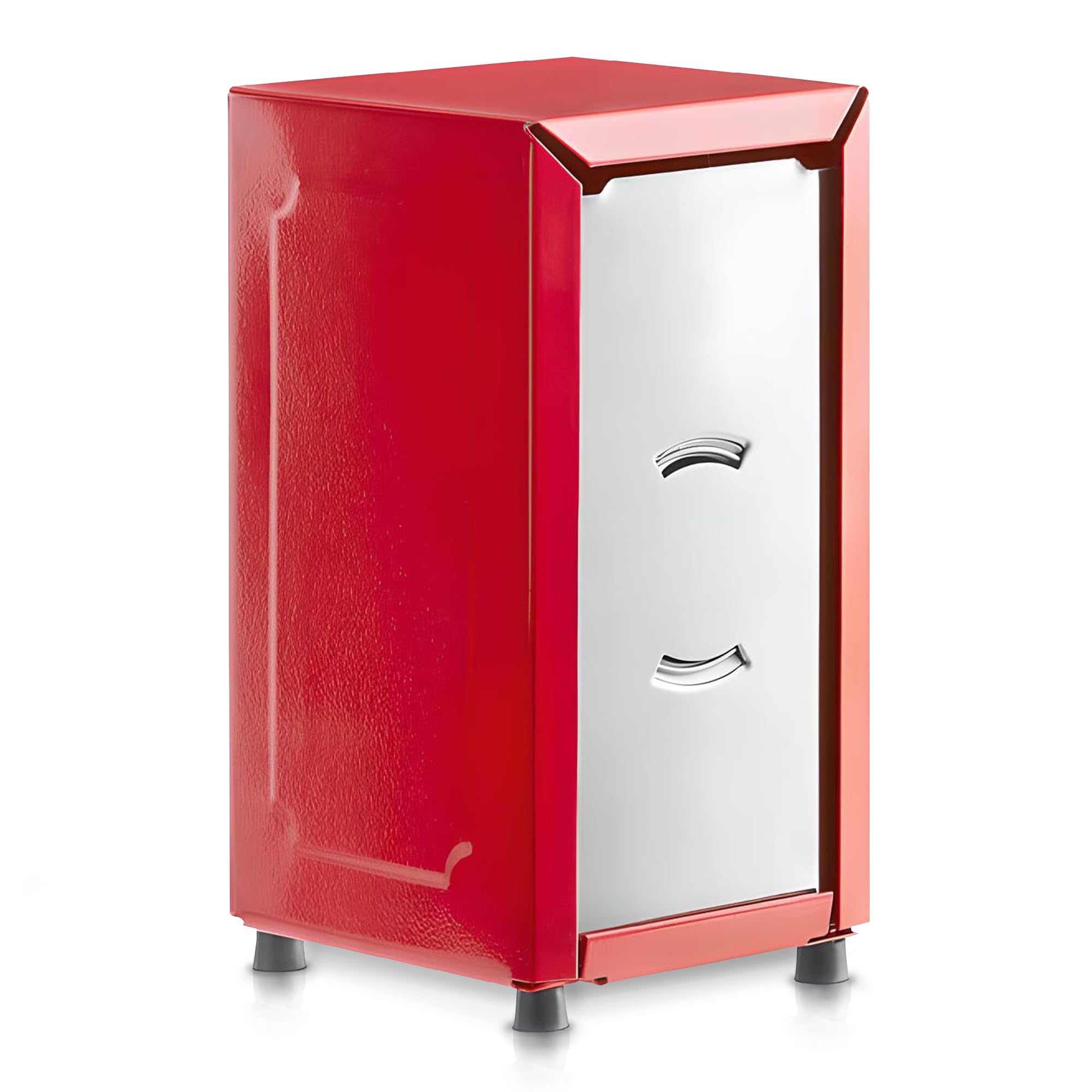 OCS Parts Dispensador de servilletas, metal, rojo