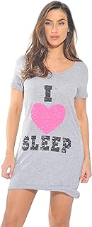 Sleep Dress for Women Sleeping Dorm Shirt