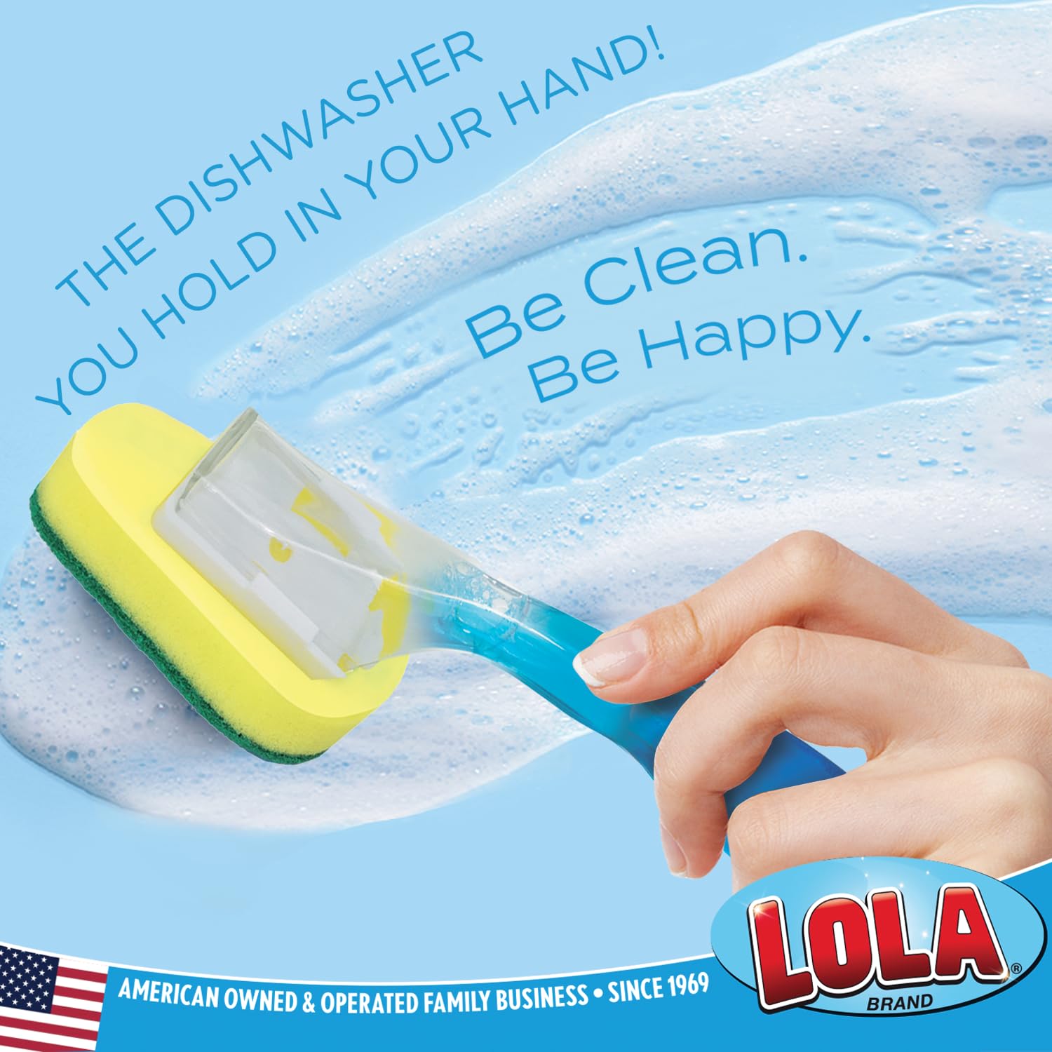 Lola Soap Dispensing Dish Wand