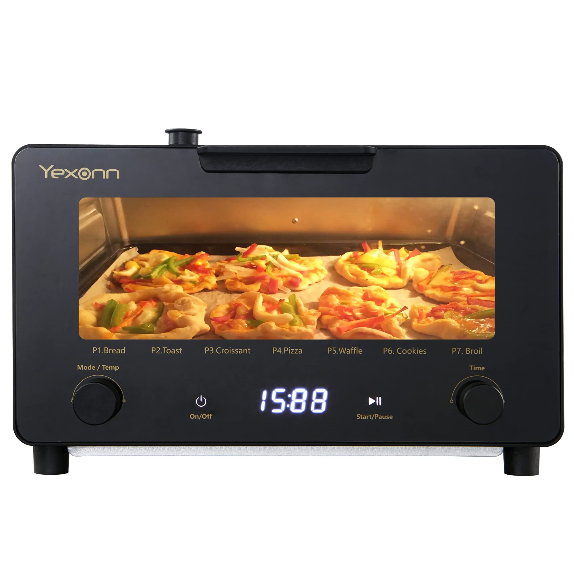 Buy YEXONN Toaster Oven Air Fryer Combo,Convection Oven with Innovative