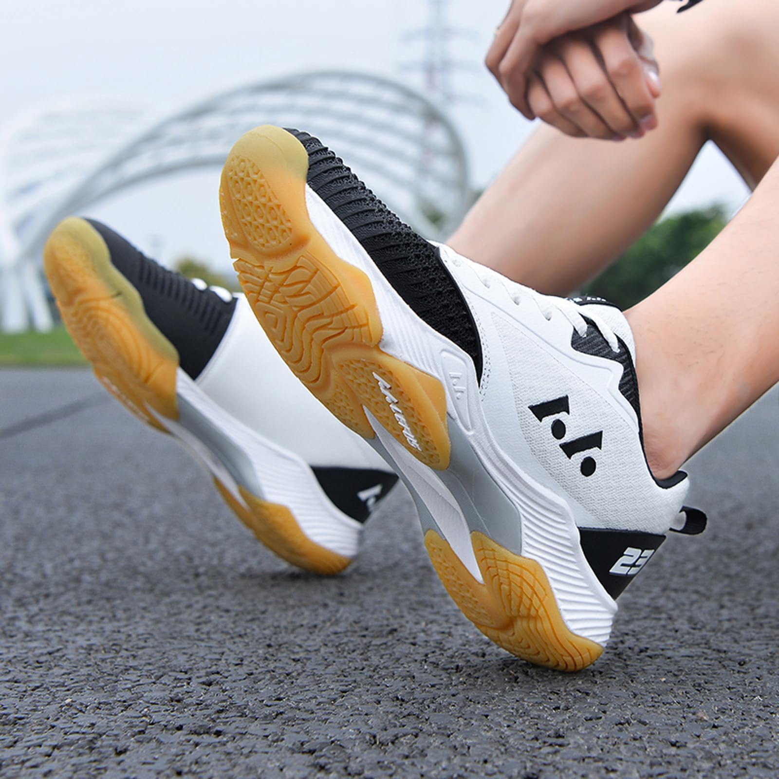 Zapatos de Bádminton para Interior Agarre Firme Unisex