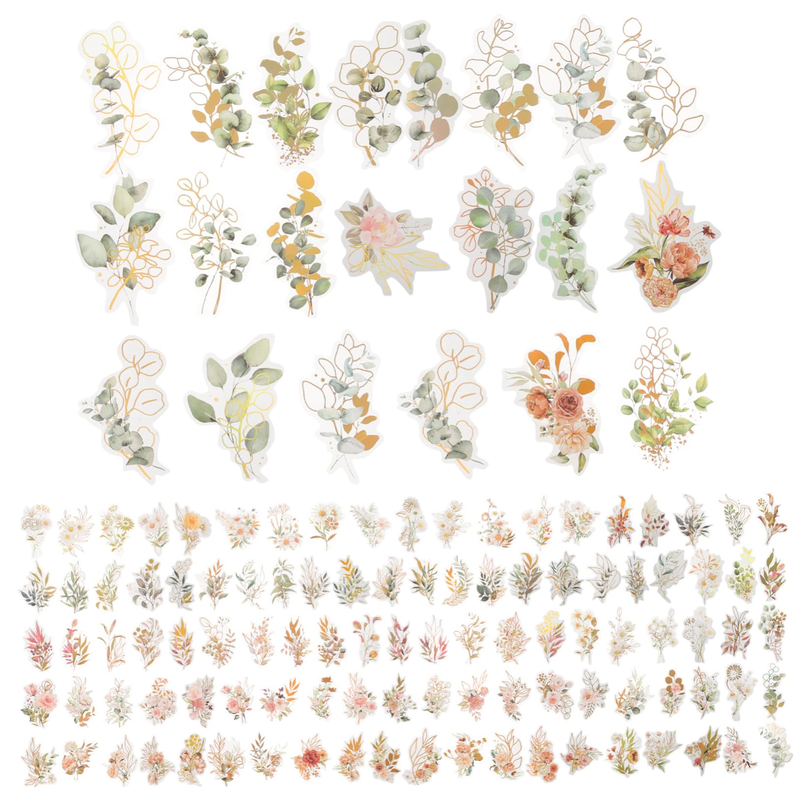 EXCEART 4 Set Stickers Personalizzati Adesivi Scrapbooking Diario Dell'album Adesivi Per Scrapbooking Adesivi Di Materiale Per Scrapbooking Fai Da Te Adesivi Dell'artista 240 Pezzi * 4
