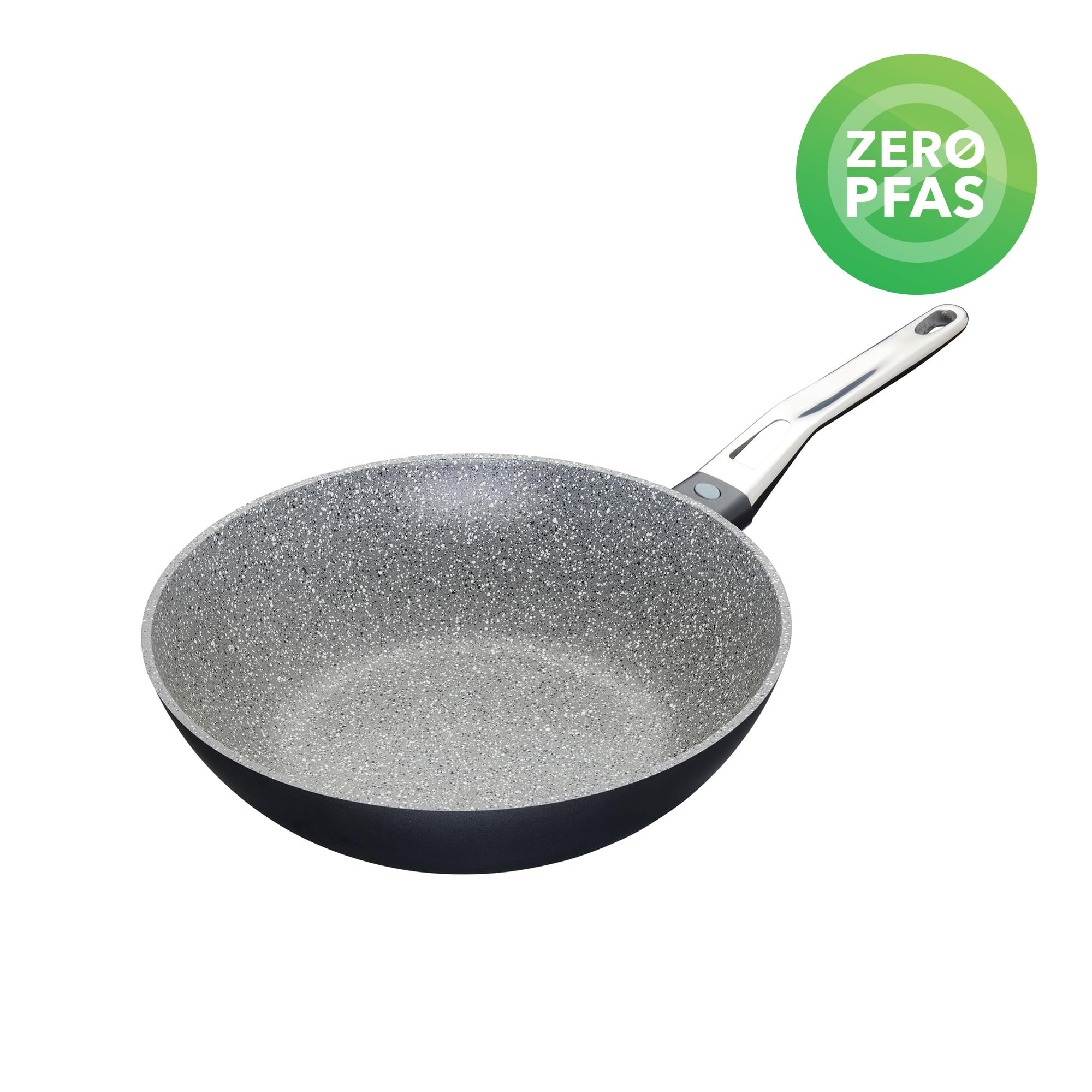 Masterclass Stir Fry Pan Wok For Induction Hob - Grey