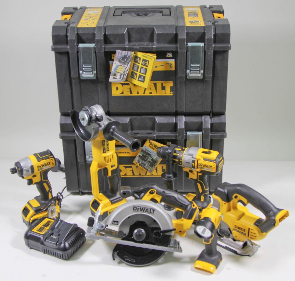 DEWALT DCK694M3 - Juego de herramientas (18 voltios, pack de 6)
