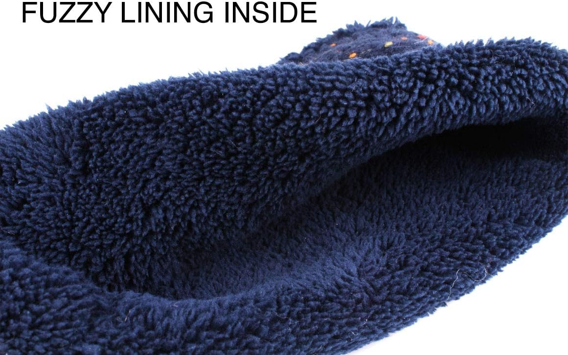 C.C Winter Fuzzy Fleece Lined Thick Knitted Diagonal Stripes Criss-Cross Pattern Headband Headwrap (HW-2060) image 3
