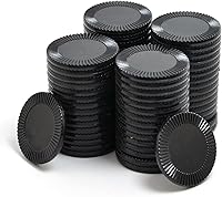 Vista 12 de Smartdealspro 64 unidades de 1.260 in/1.26 pulgadas de plástico opaco para contadores de aprendizaje, mini fichas de juego de fichas de póquer