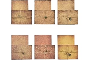 Vintage Parchment Paper and Envelopes for a Timeless Writing Experience