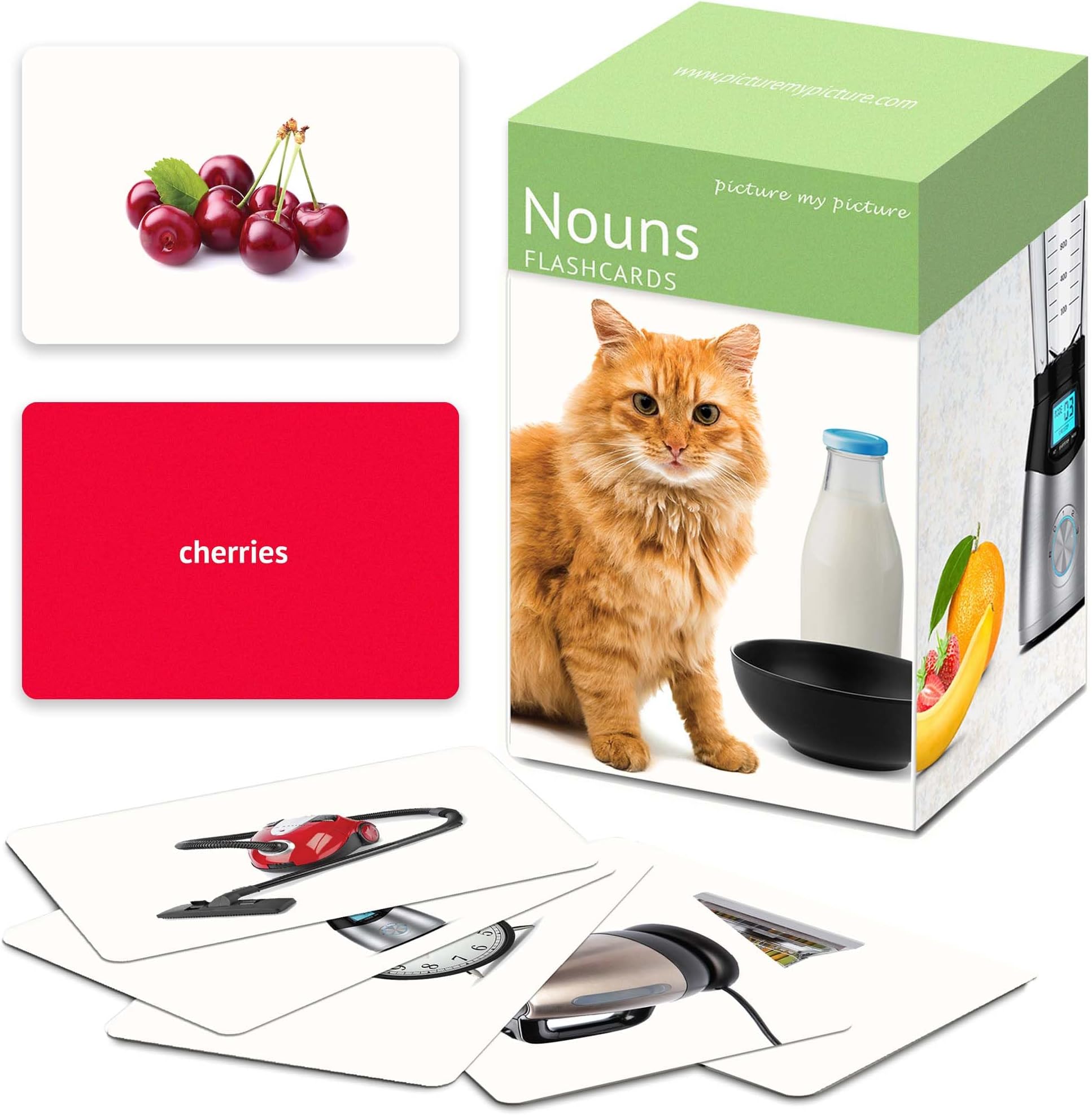 Name Flash Cards | 200 Language Photo Cards | Language Therapy and ESL