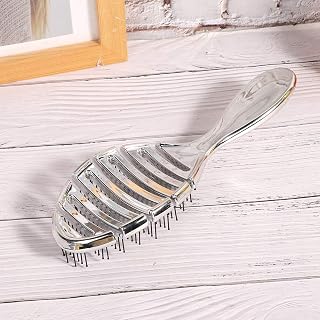 Escova De Cabelo, Pente De Cabeça De Massagem Para Fabricantes De Pipoca A Óleo Pente Para Fabricante De Pipoca De Milho (Prata)