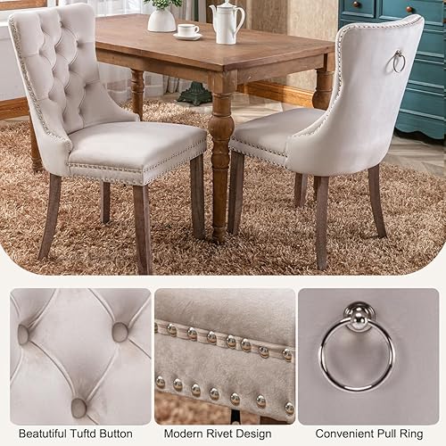 Miniatura 7 de Moderno juego de mesa de comedor extensible de 11 piezas para 10, juego de mesa de cocina ovalada expandible con 10 sillas de terciopelo, mesas de