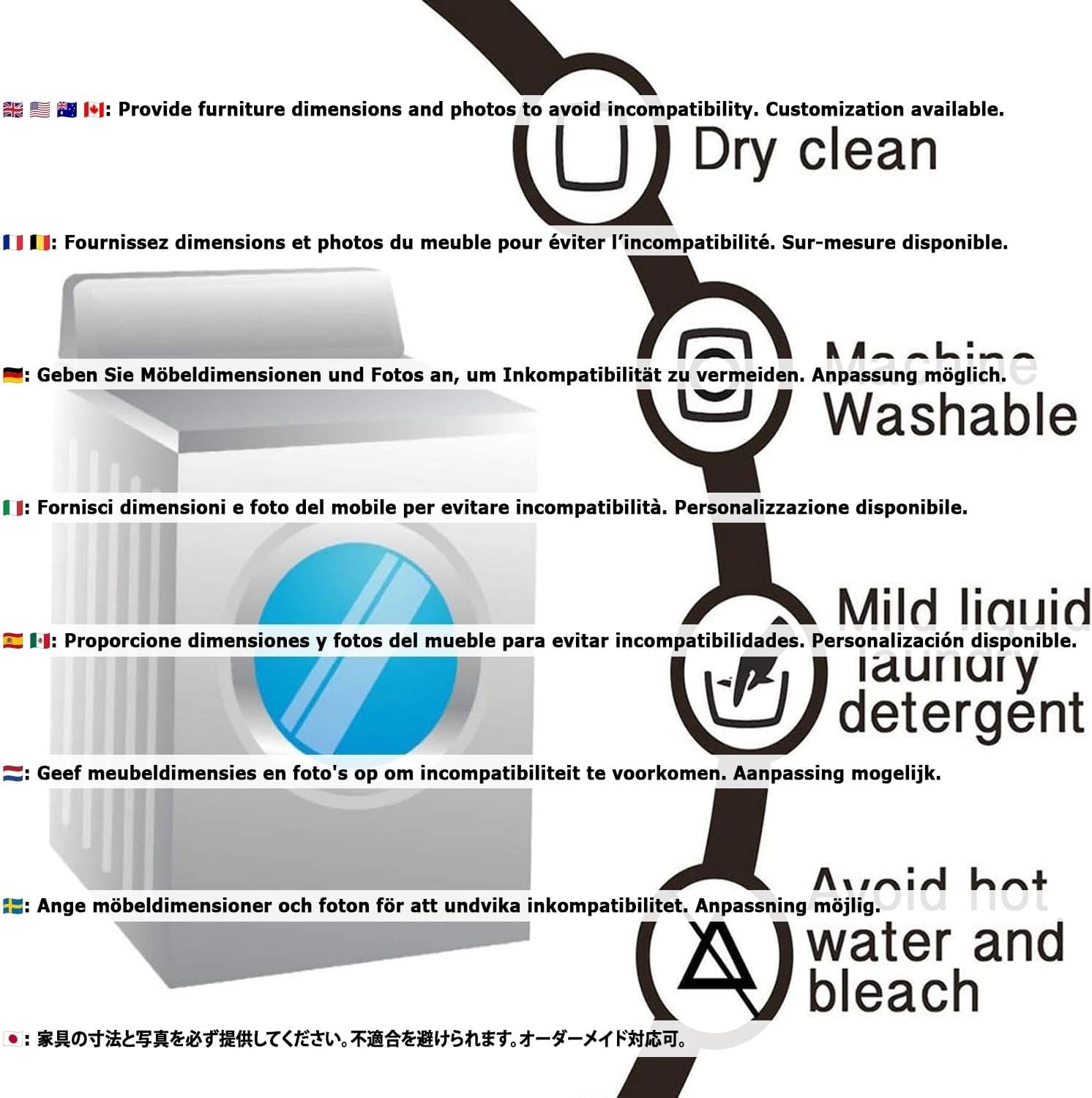 Jacquard Ottoman Covers Slipcover for Footstool Pouffe Foot Stool Stretch Fit Square Rectangle Round Small Large Bar Footrest Protector Cover with Elastic Bottom Washable Customizable(Light Gray,Round