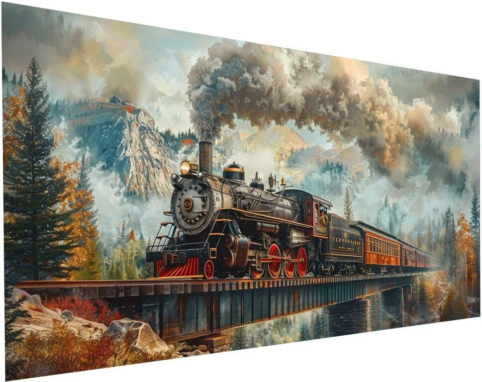 Former 100x200 cm Peinture Diamant aux Finitions 5D pour Décoration Maison