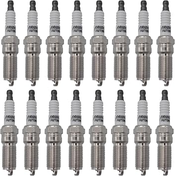Autowxjq Iridium Spark Plug 16pcs Replace Ford F-150 F-250 F-350 E-350 Super Duty 6.2L 6.7L 7.3L V8