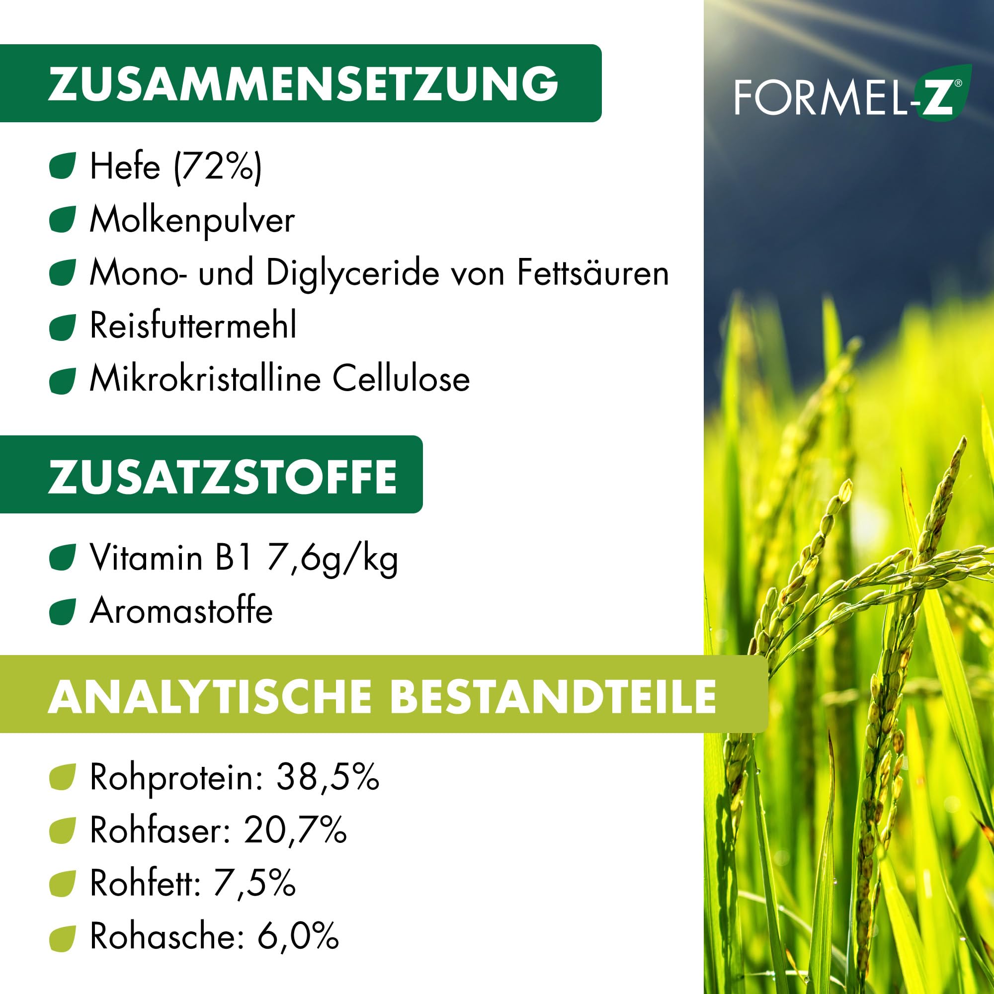 Biokanol Formel Z - Ergänzungsfuttermittel für Katzen 1 can
