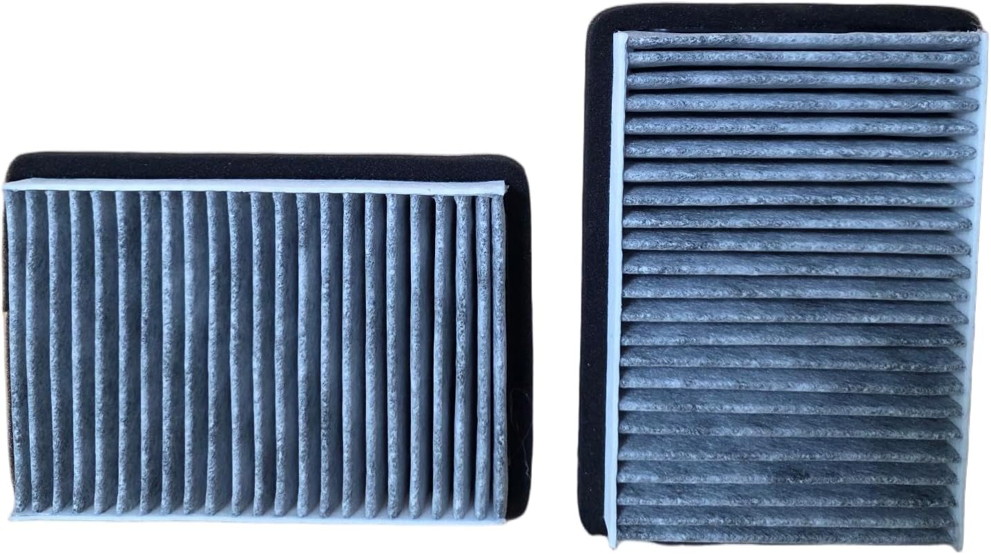 L209778 Activated Carbon Filter L156225 (2PCS) Compatible with John Deere 6105M 6105R 6110M 6115M 6120 6220 6120M 6125M 6130M 6140M 6145M 6150M 6155M 6170M 6175M 6190R Tractors