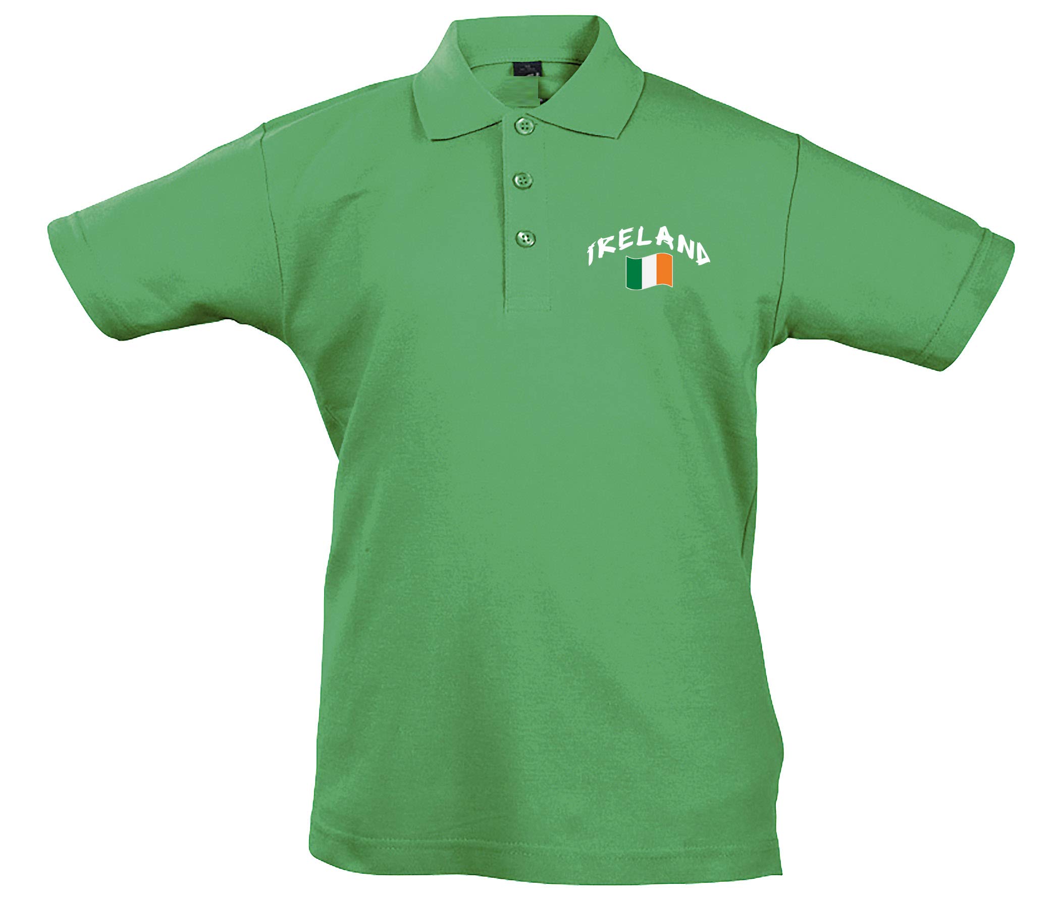 Supportershop Children's Ireland Rugby Polo Shirt, Children's, 5060672803014, blue, FR : M (Taille Fabricant : 6 ans)