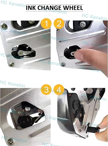 Miniatura 5 de MX-h813 - Pistola de etiquetas de precio para etiquetas de ropa, calcomanías de precio, fecha de caducidad, pistola de etiquetas de 1 línea, pistola