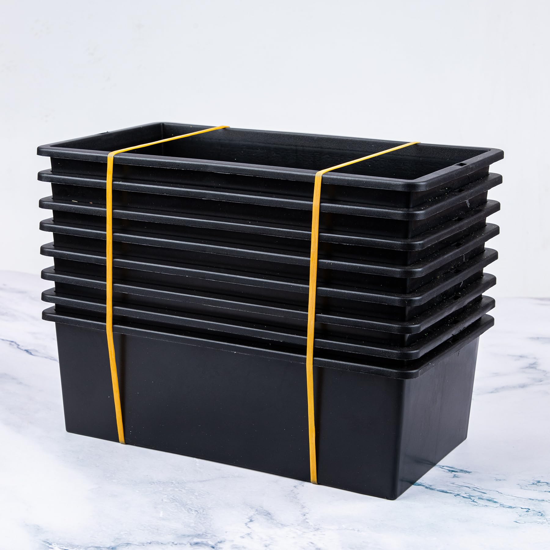 Set 60 Elastici Di Gomma - 40 Da 100x5mm E 20 Da 160x10mm Per Ufficio E Casa - Foto 3