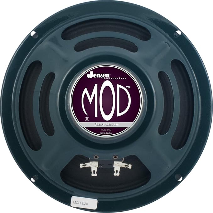 Jensen MOD8-20 Parlante de Reemplazo 20W 8 Pulgadas 4 Ohm miniatura 3
