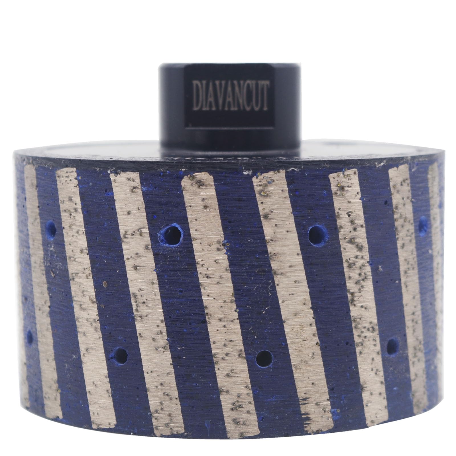 DIAVANCUT 3 Inch Diamond Drum Wheel Resin Filled Zero Tolerance Diamond Grinding Drum Wheel for Granite Sink Edge Removal with 5/8
