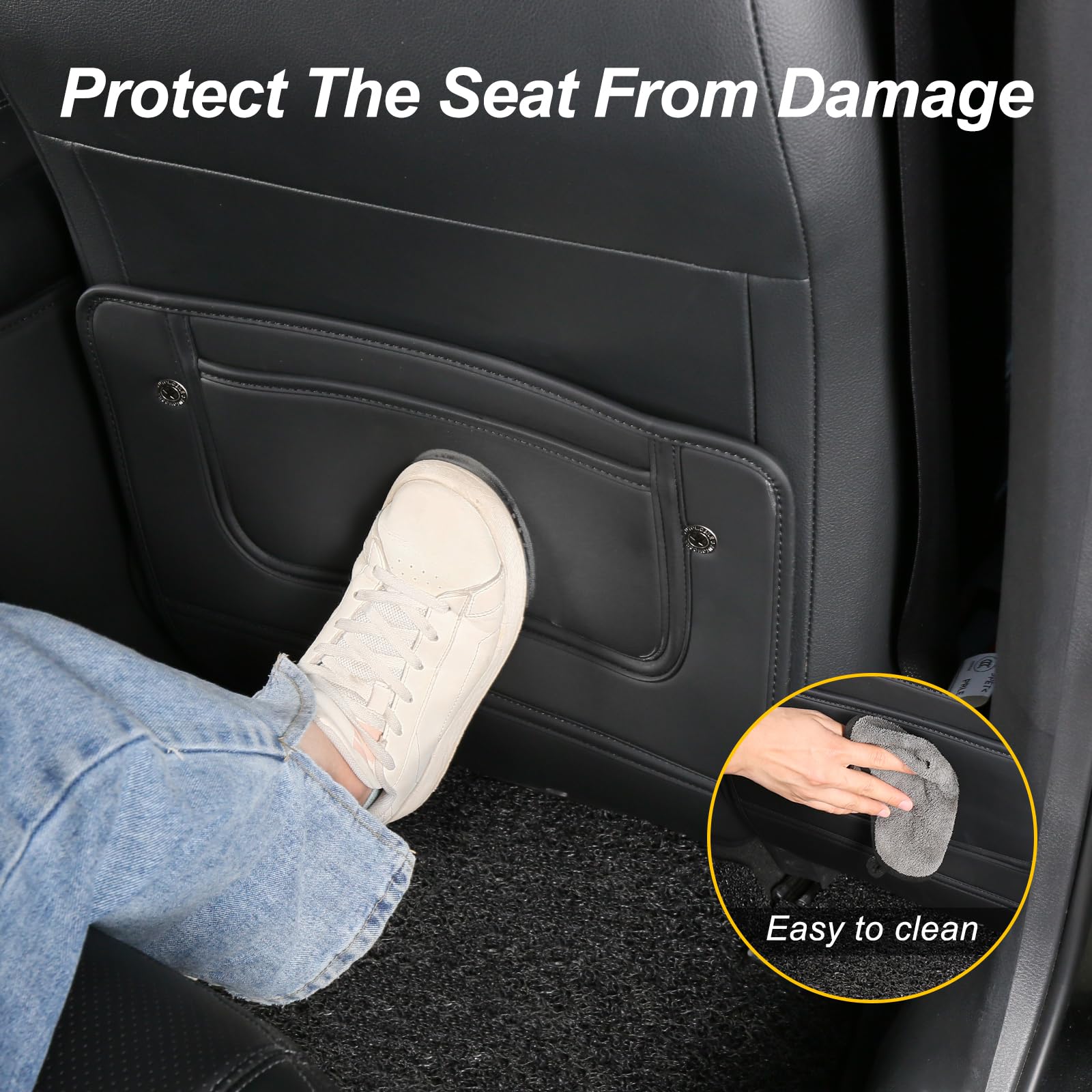 Kick Mats Back Seat Protector Seat Back Protectors Back Of Driver