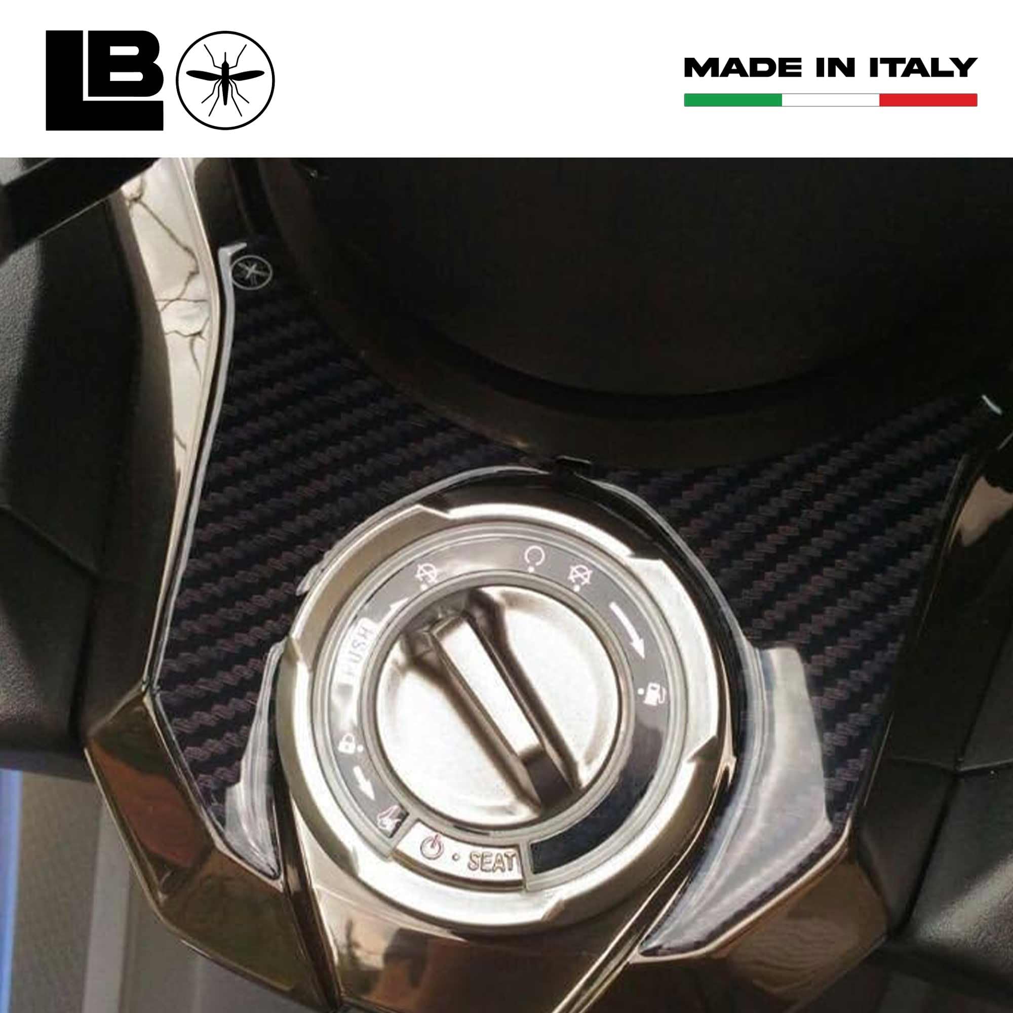 Labelbike 3D Harz Aufkleber Für Kymco AK 550 - Wasserdicht, Kratzfest, Made In Italy - Dekoration & Schutz Für Motorrad & Roller