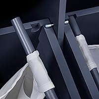 Vista 76 de Household Essentials - Gabinete para cestas de ropa sucia con apertura frontal