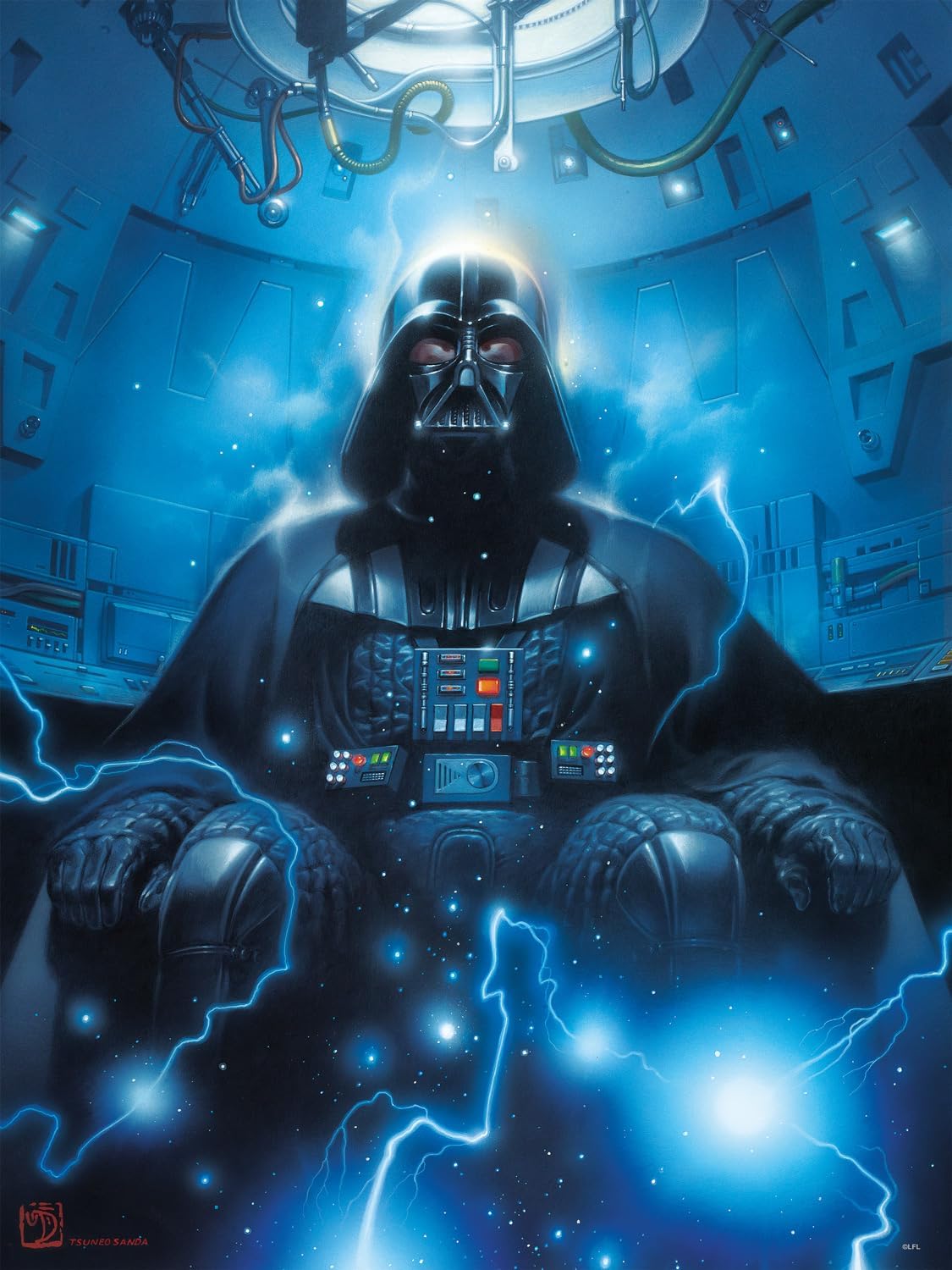 Buffalo Games - Foil Puzzle - Star Wars - Darth Vader's Meditation Chamber - 500 Piece Jigsaw Puzzle