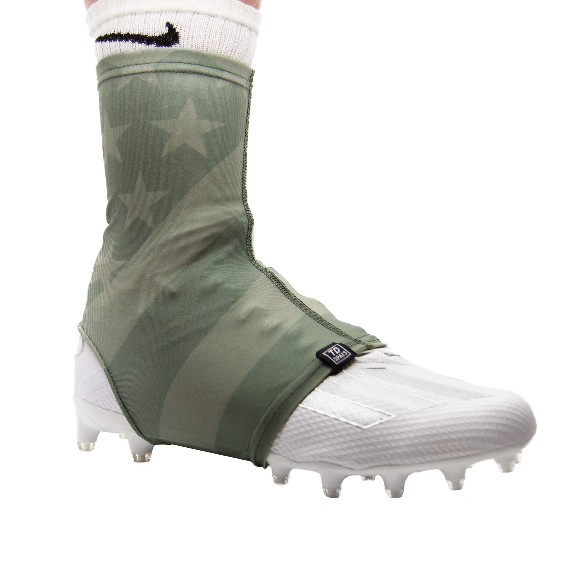 TD SpatsFootball Cleat Covers Premium Wraps for Cleats For Football,  Soccer, Field Hockey, or Turf