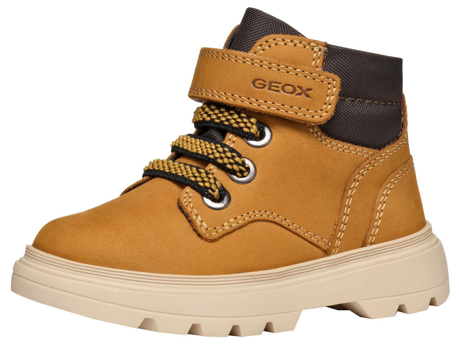 Roper Kids Cowbabies Running Free (Infant/Toddler) Western Boot, Brown, 4 US Unisex