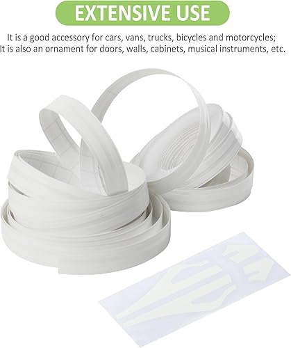 Miniatura 3 de RACOONA Cinta de rayas de 32 pies, cinta de rayas para automóvil, cinta de rayas automotrices, accesorios de automóvil, decoración de automóvil,