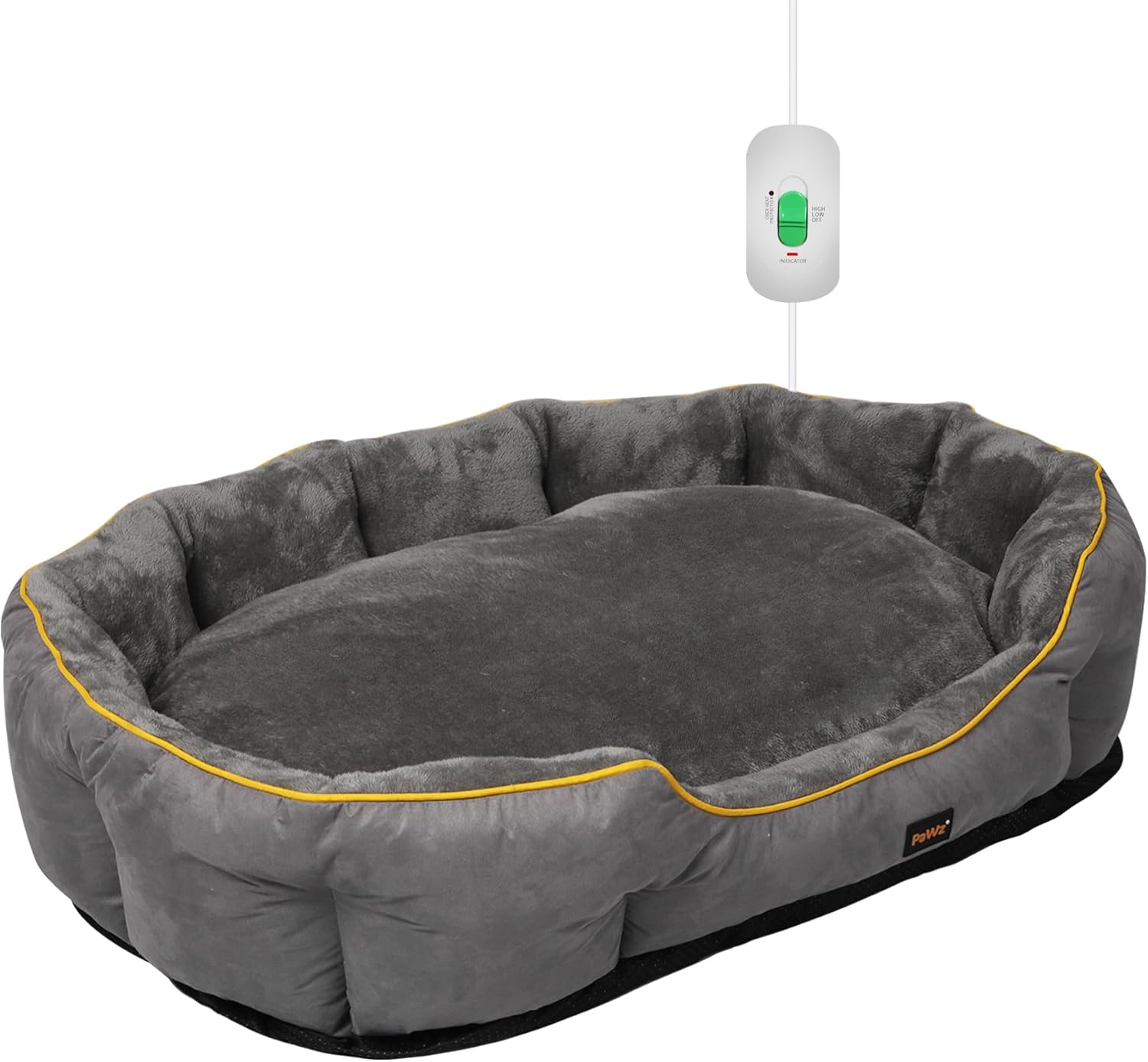 PaWz Electric Heated Dog Bed, Heating Mat for Dog & Cat, Medium Heat