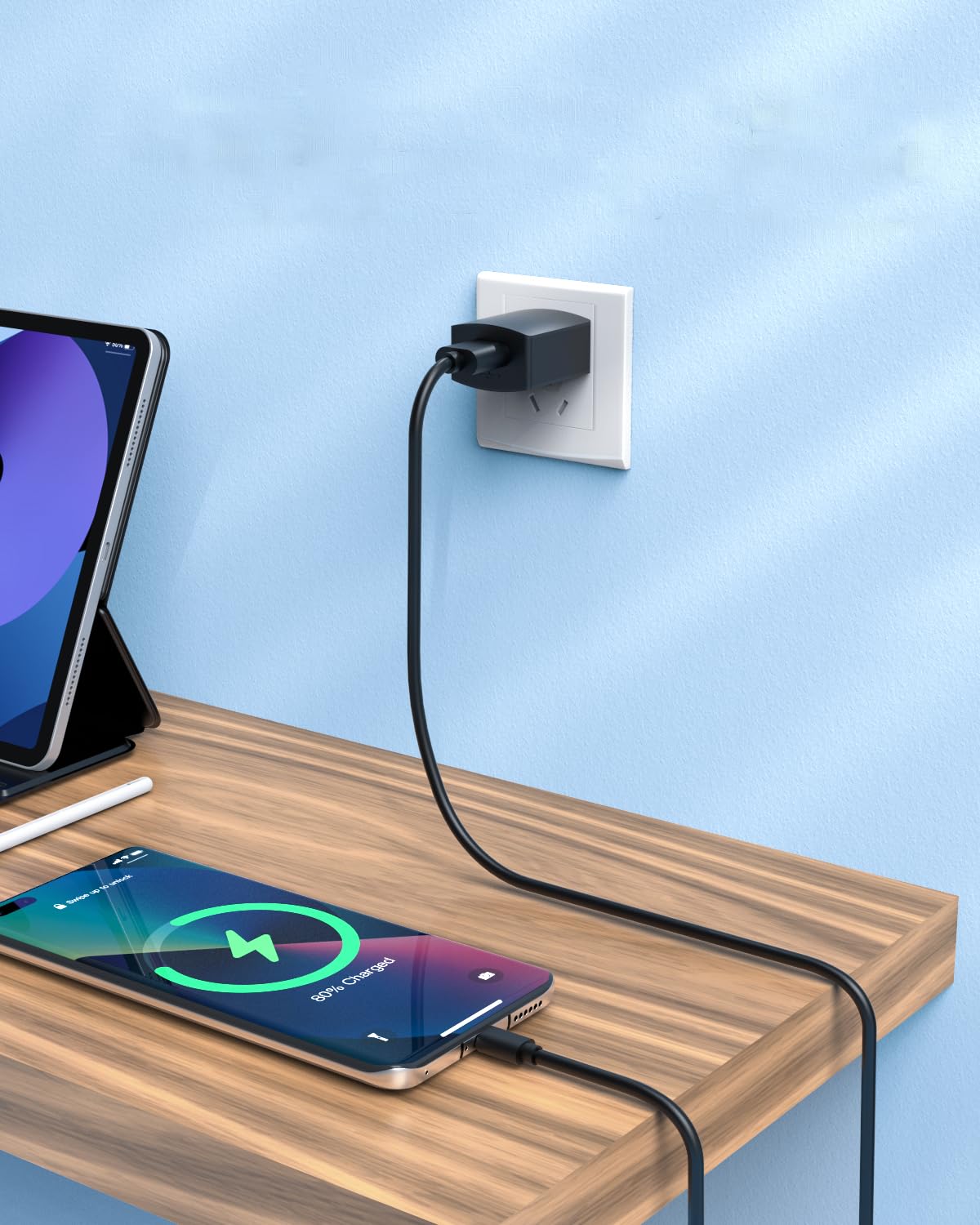 Amazon | Type-C 10W 5V 2A 充電器 対応らくらくスマートフォン F-42A